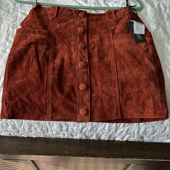 Blanknyc genuine leather skirt - Picture 6 of 11